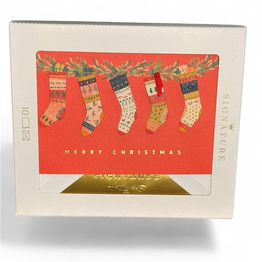 Signature Hallmark Holiday Card Set box of 10